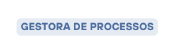 Gestora de Processos